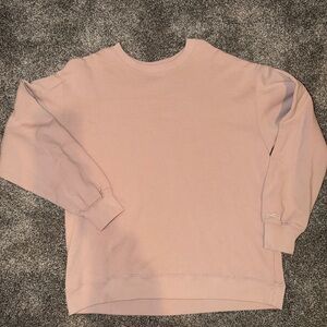 Hollister Women's Blush Crew Neck Sweater